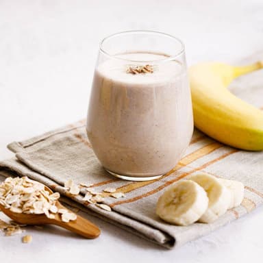 Licuado de Plátano y Avena