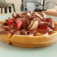 Waffle 3 Ingredientes.
