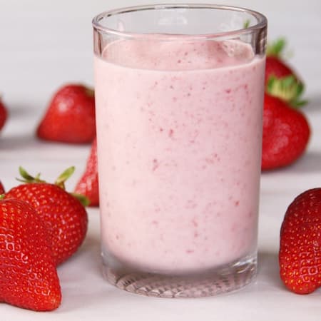 licuado de fresa 500 ml