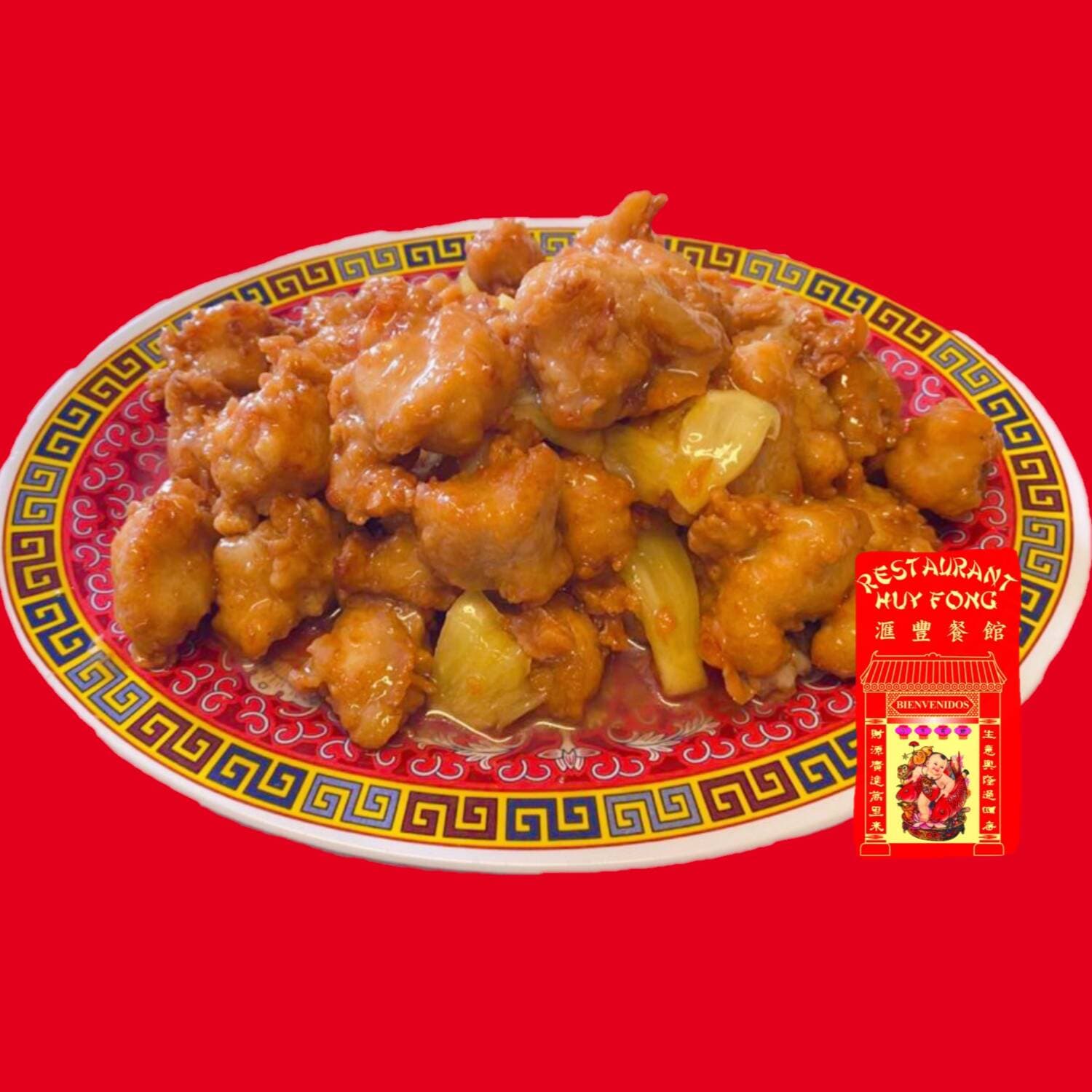 Pollo con Piña