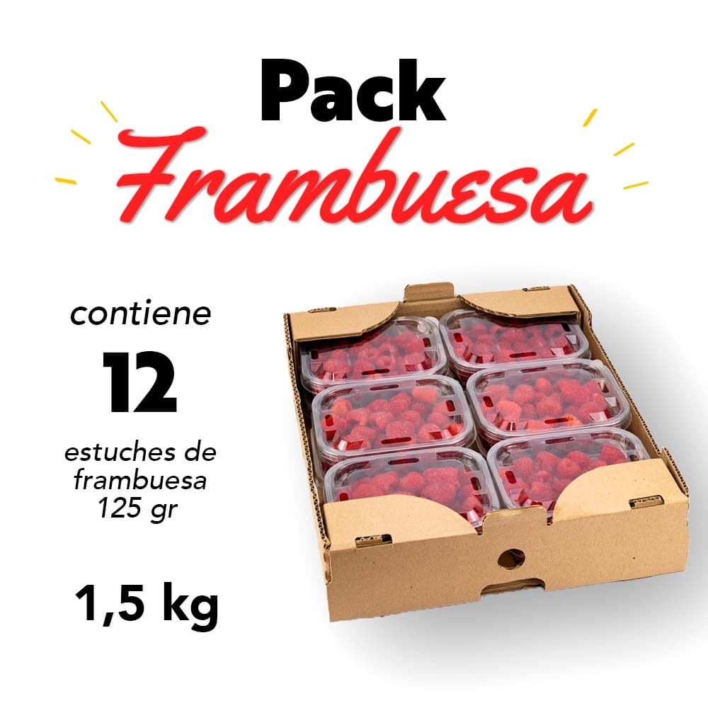 Frambuesa 1,5kg