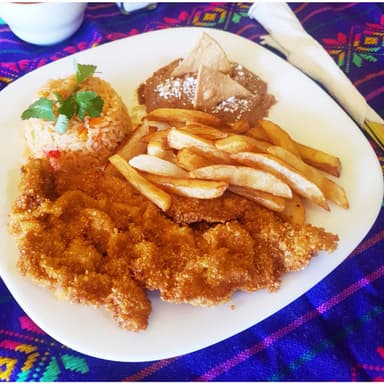Milanesa con Papas