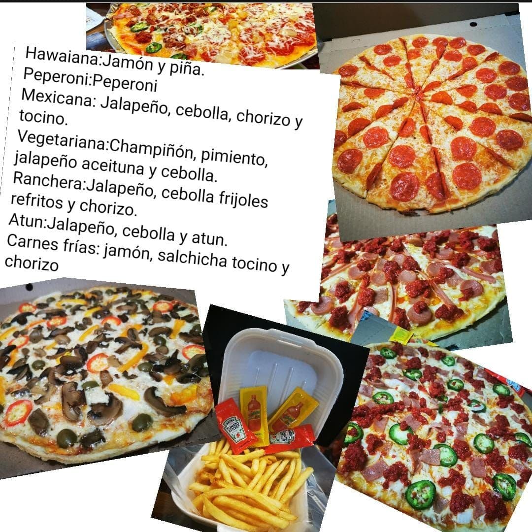 Mitad Pepperoni / Mitad Hawaiana