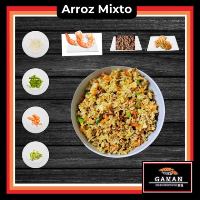 Arroz frito mixto