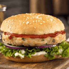 Hamburguesa Clásica de Filete de Pechuga