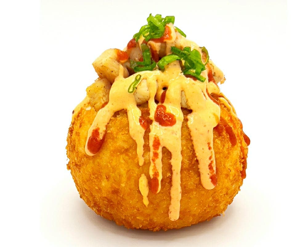 Bolas de Arroz Emp con Pollo