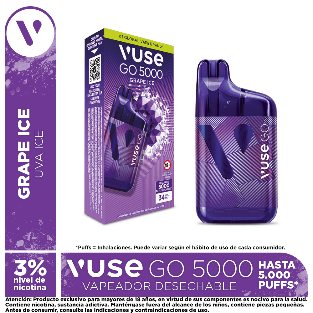 Vuse Go 5000 Grape Ice 34 Mg