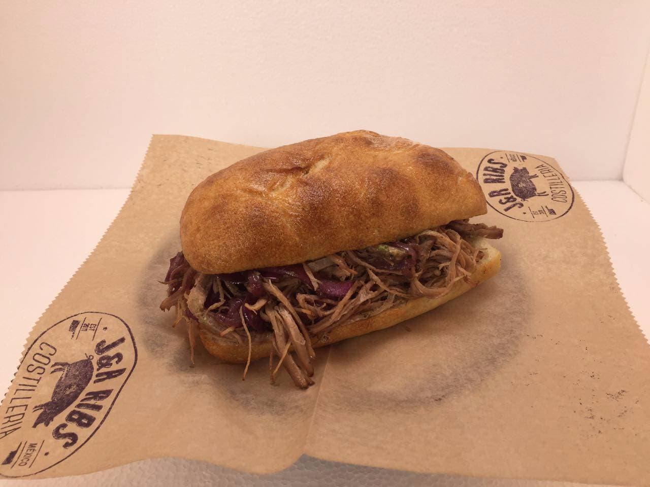 Sándwich de Brisket