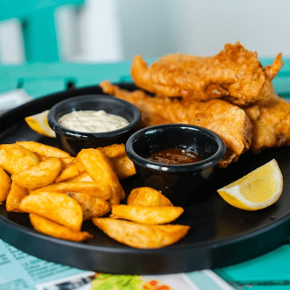Orden de fish and chip