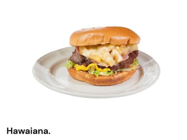Hamburguesa  Hawaiana