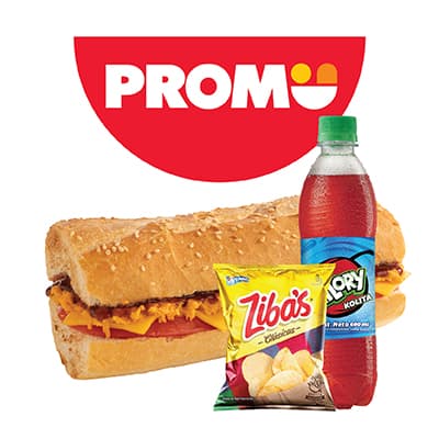 Sandwich de Pollo + Milory Kolita + Papita Zibas