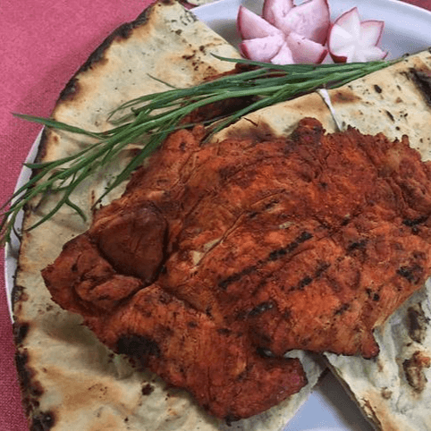 Tlayuda de Cecina