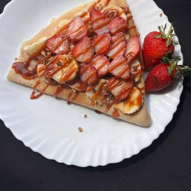 Crepa de Cajeta y Fresa