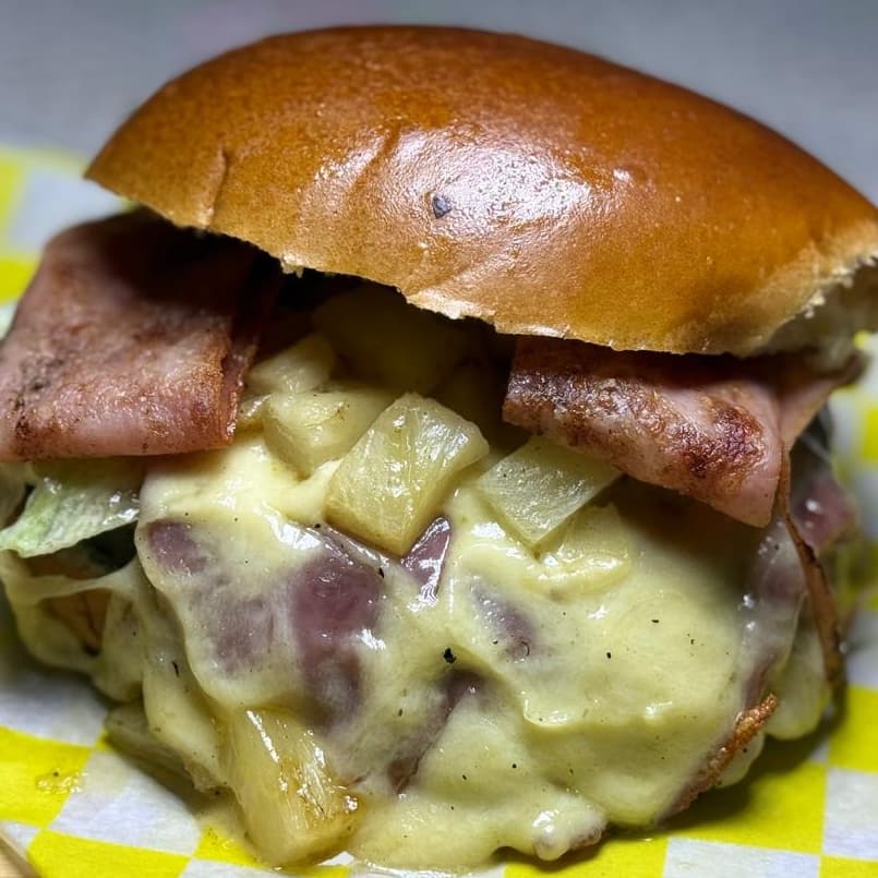 Hamburguesa Hawaiana