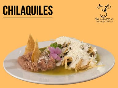 Chilaquiles con Pollo (incluye jugo y café)