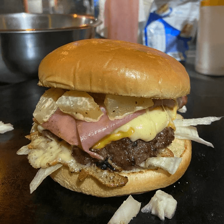 Hamburguesa Hawaiana