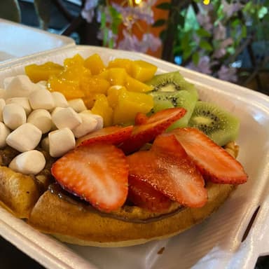 Waffle Isla Tropical