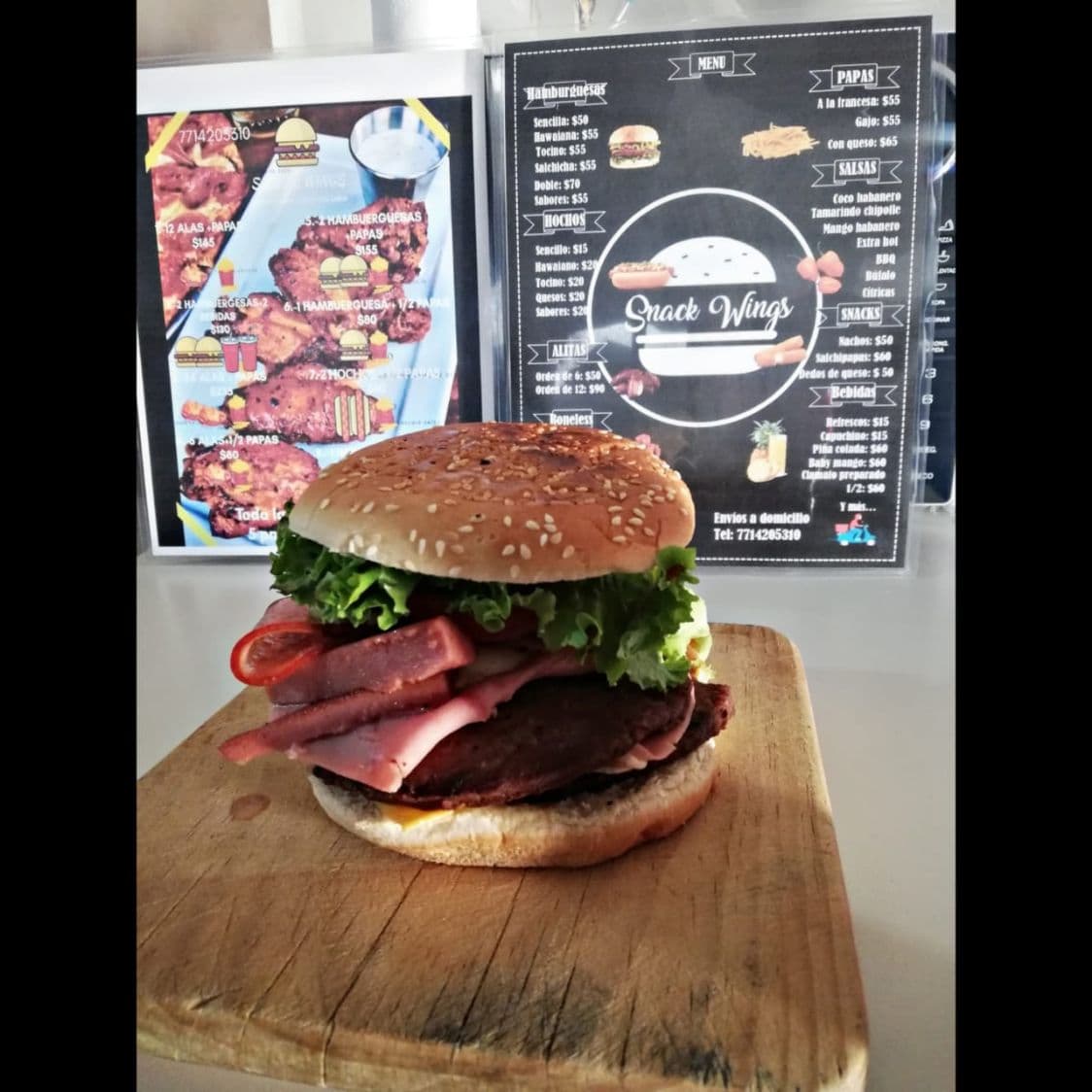 Hamburguesa Doble