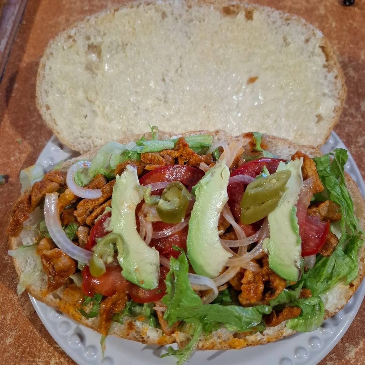 Torta de Al pastor