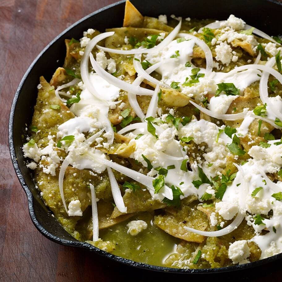 CHILAQUILES VERDES