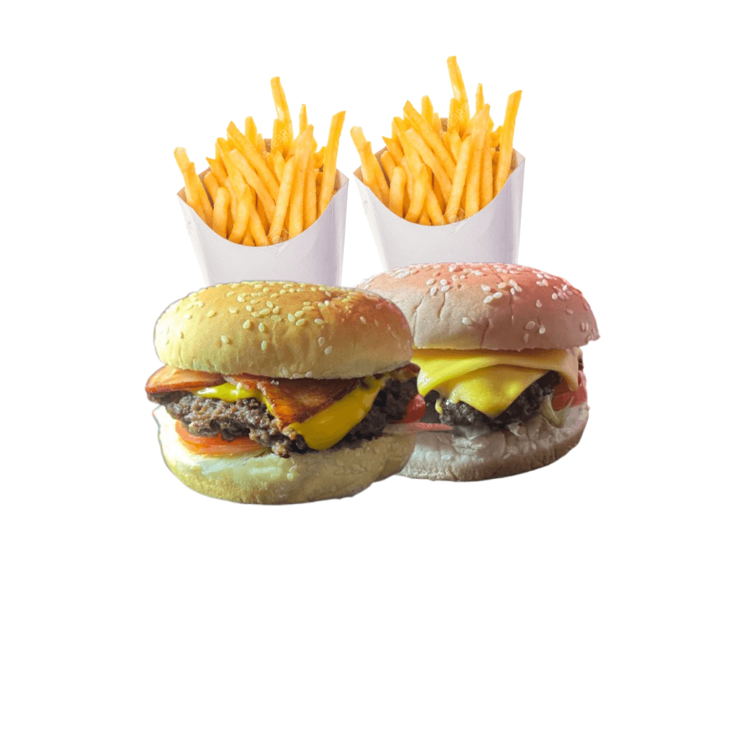 Burguer Bacon + Burguer Cheese