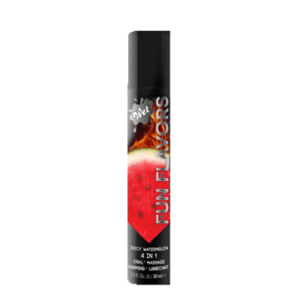 1 FL OZ WET FUN FLAVORS JUICY WATEMELON 4 IN 1