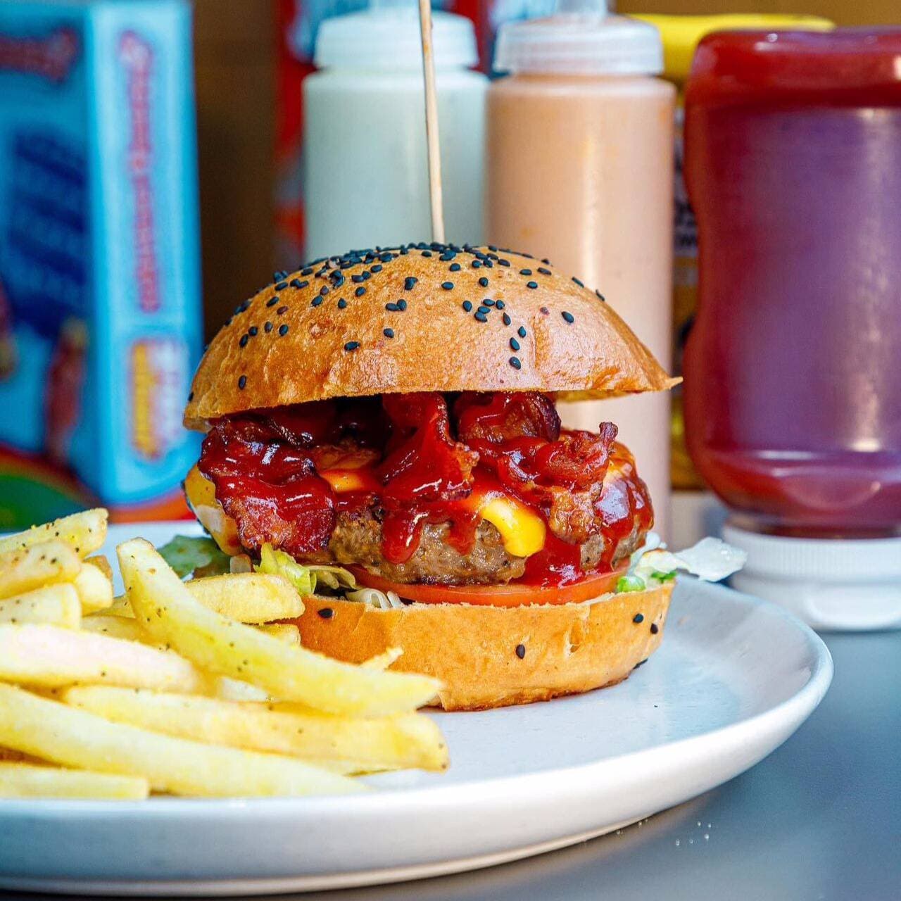 Hamburguesa La Baconcita