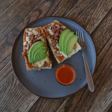 Molletes + Café