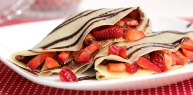 Crepa Nutella y Fresas