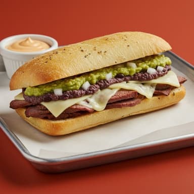 Panini de arrachera