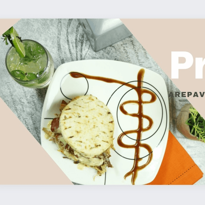 Arepavos+Limonada de coco🥤