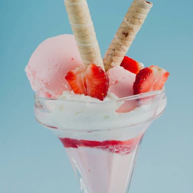 Copa Fresas con Crema