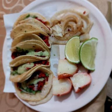 Combo Tacos de pastor mas Refresco