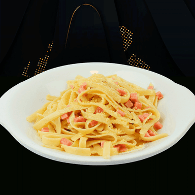 Pasta al Burro con Jamón