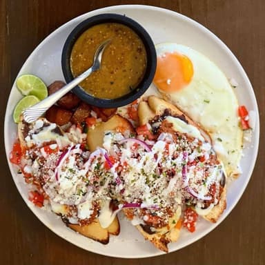 Molletes tostados