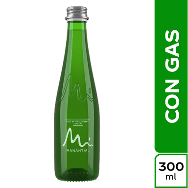 Agua natural con gas 400 ml