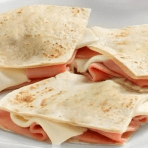burritas de jamon y queso