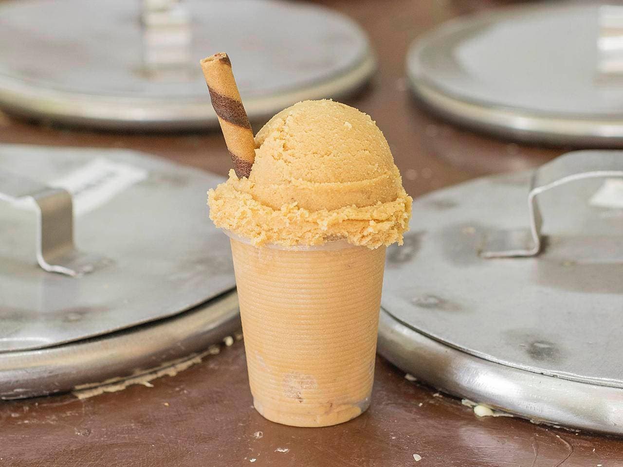 Nieve de Café con Almendra