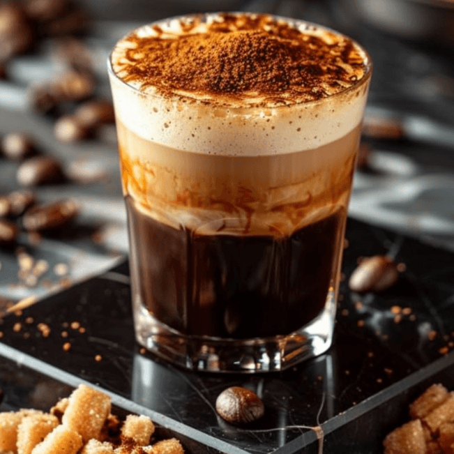 Sugar Brown Shaken Espresso Caliente