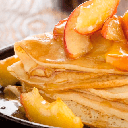 Crepa de Manzana Flameada