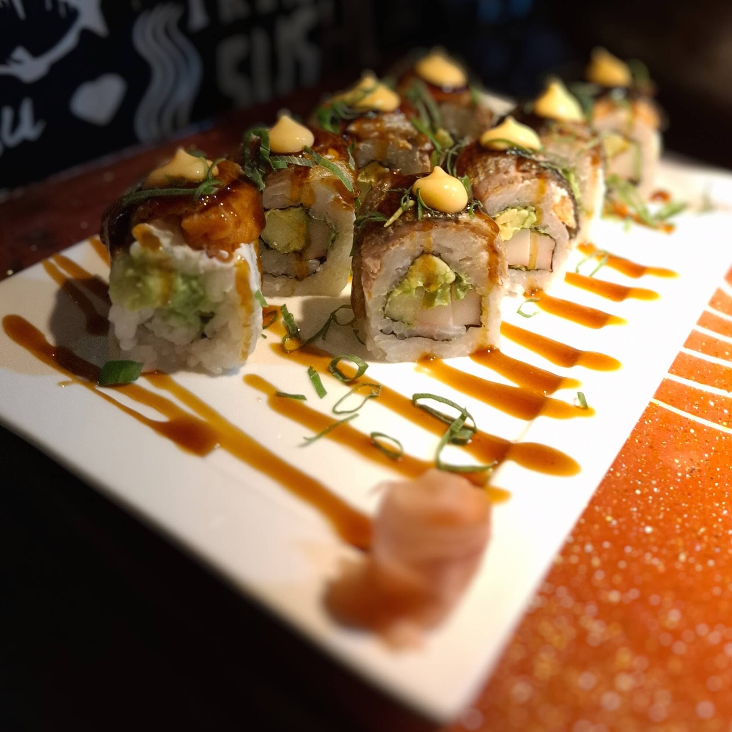 Dragon Roll + Sopa Miso