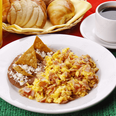 Huevos con Jamon