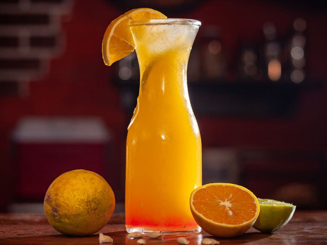 Medio Litro de Jugo de Naranja