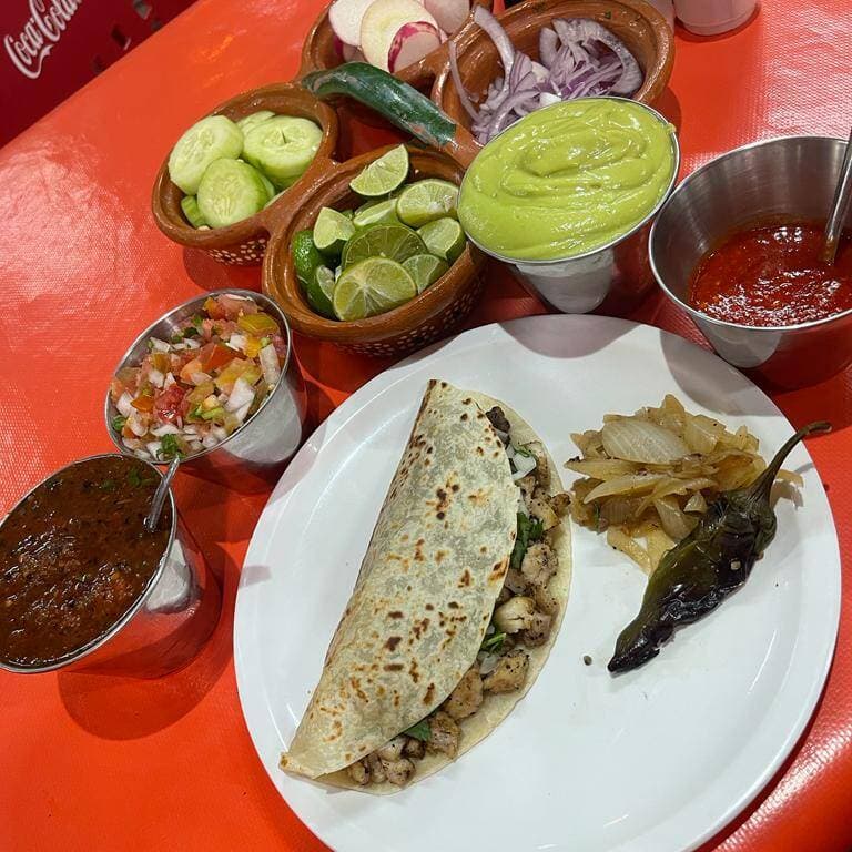 Quesadilla de Harina de Pollo