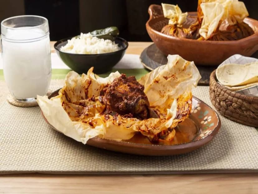 Tacos de Mixiote Estilo Hidalgo (UPAEP)
