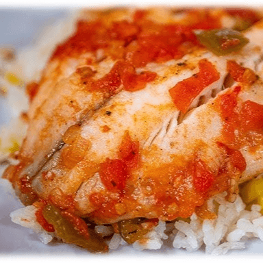 Filete de Pescado a la Mexicana