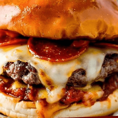 Pizza-Hamburguesa