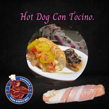 Hot Dog Tradicional con Tocino