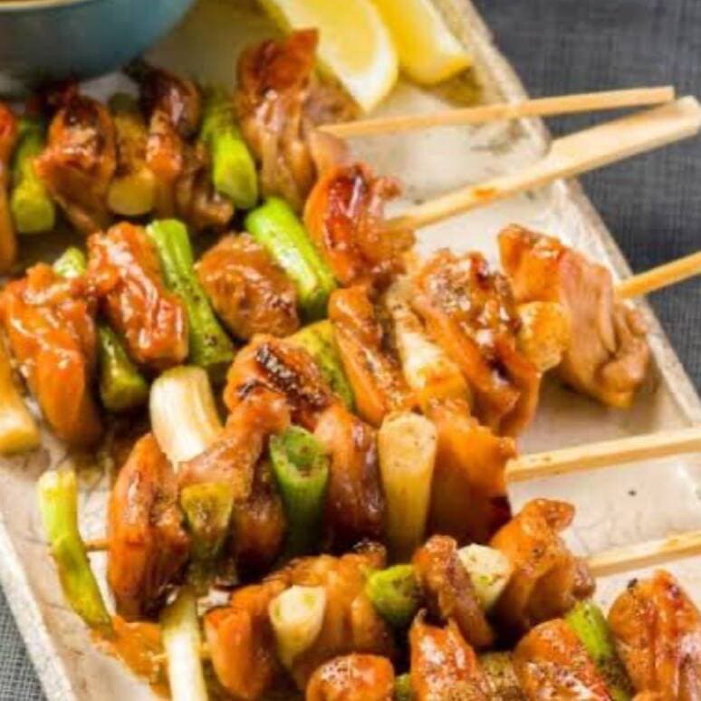 Yakitori de Camarón