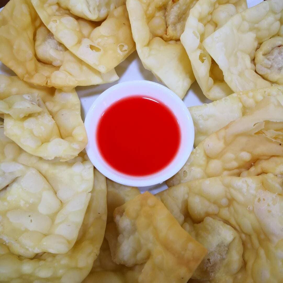 Wantan frito x 12 unidaes sin relleno